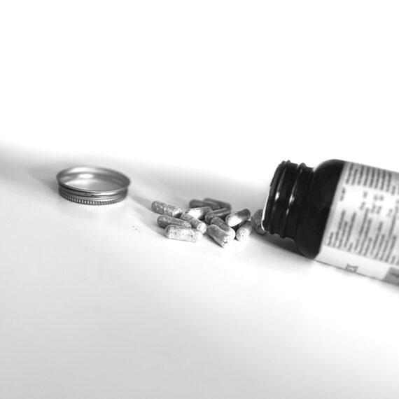 a close-up of a bottle